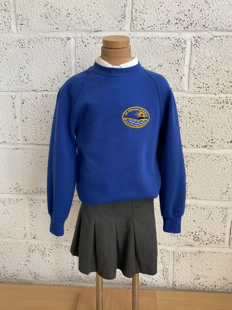 St Nicholas’ Chantry Crew Neck Sweatshirt Clevedon Schools Uniform