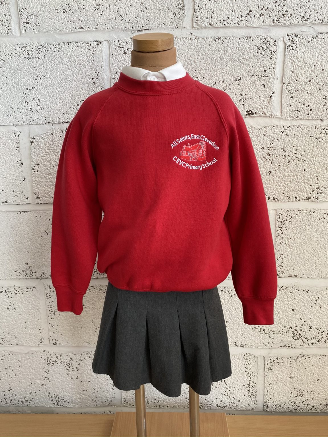 All Saints School Crew Neck Sweatshirt Clevedon Schools Uniform